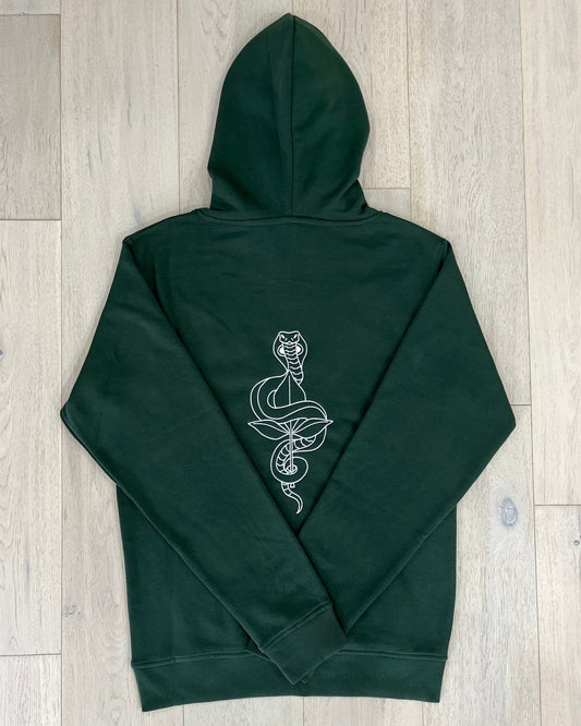 Aikyam-LordShiva-Vasuki-Snake-Hoodie-ForestGreen