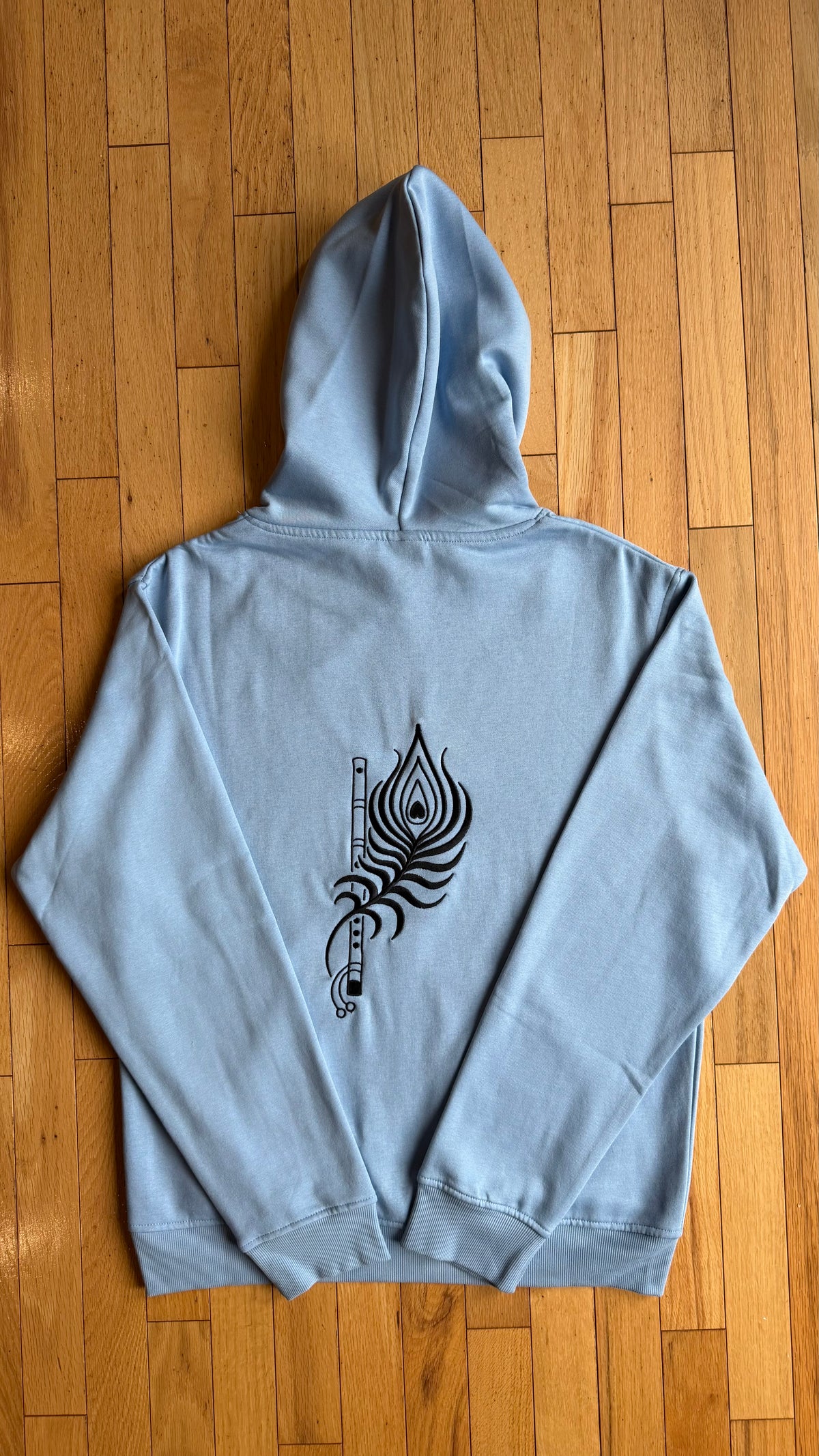 Aikyam-LordKrishna-Morli-Hoodie-SkyBlue